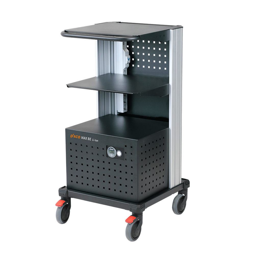 poste-de-travail-mobile-max-be-li-ion Poste de travail mobile MAX BE Li-Ion pour le travail en équipe dans l'industrie et la logistique