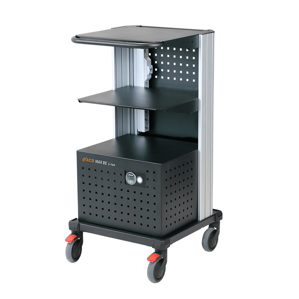 MAX BE Li-Ion mobile workstation for multi-shift work in industry and logistics