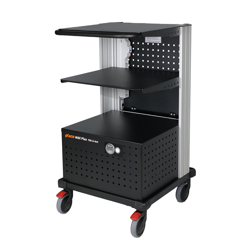 Mobile Workstation MAX Plus for more Work Space
