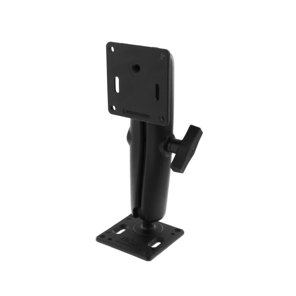 Monitor device RAM Mount VESA 75/arm length 231 mm for MAX BE Aluminium monitor holder with two joints. Suitable for LCD/TFT monitors with max. 6 kg (arm vertical).