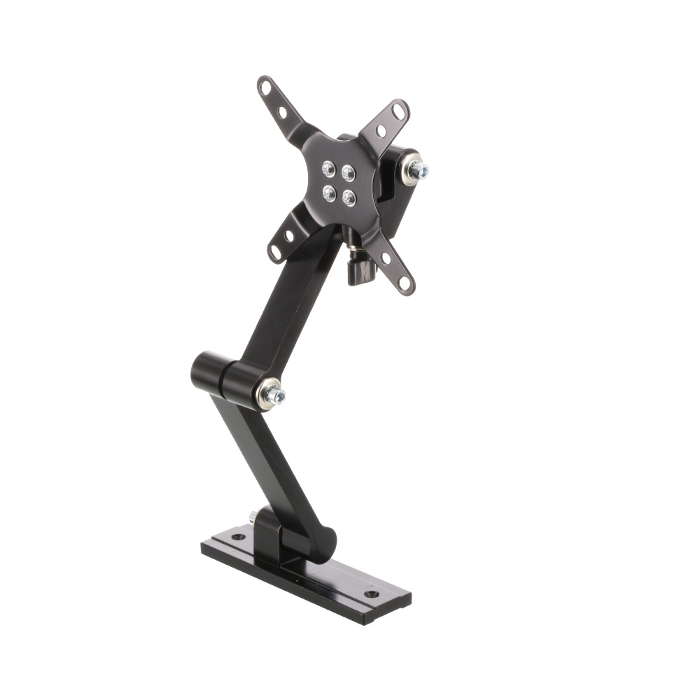 monitor support VESA 75/100 for MAX BE Aluminium monitor holder with two joints. Suitable for LCD/TFT monitors with max. 7 kg.