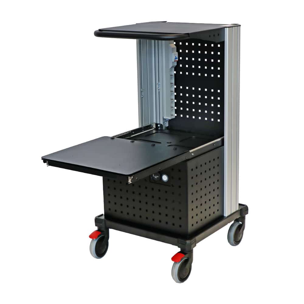 Table top B500 middle with rotatable full extension for MAX BE. Fully and rotatable table top without grip.