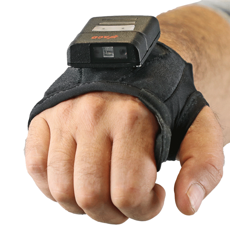 Escáner del dorso de la mano HasciSE AR acoplado al dorso de la mano